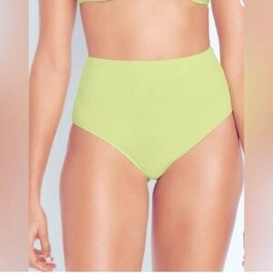 NWT- OLD NAVY- High-Waisted Plus Size Lime Bikini Bottom